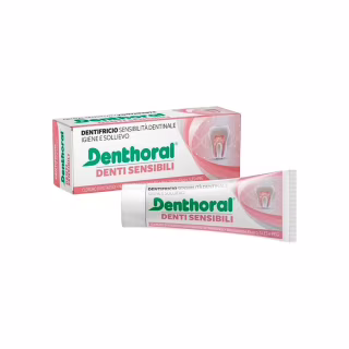 Зубная паста Denthoral Dentifricio Sensitive Teeth Для чувствительных зубов 75 мл (8002185041405)