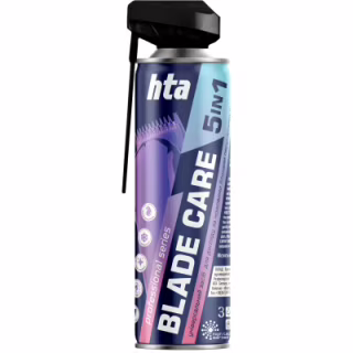 Засіб для догляду за перукарською технікою HTA Blade Care 5 in 1 Охолоджуючий та дезинфікуючий Для електробритв та машинок для стрижки 500 мл (4820159543427)