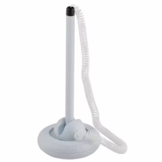 Ручка кулькова Buromax non-retractable, Desk pen, blue (BM.8140-01)