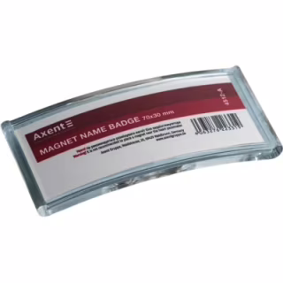 Бейдж Axent акриловый на магните 4512 (70х30 мм) (4512-A)