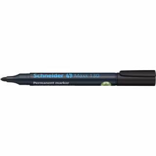 Маркер Schneider MAXX 130 перманентний 2-3 мм, чорний (S113001)