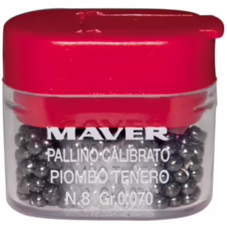Грузило Maver набір Pallini Supercalibrati Teneri 4 (0.162g) (1300.34.53)