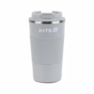 Термокружка Kite 510 мл сіра (K25-458-1)