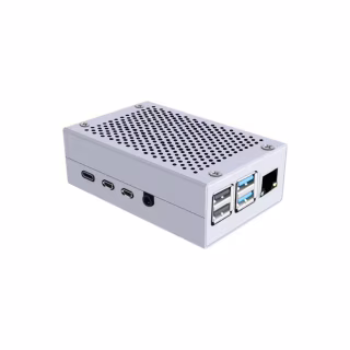 Корпус для Мікро ПК Pi HUT for Raspberry Pi 4 Alu (102500)