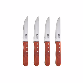 Набор ножей Bergner Bbq lovers для стейків, 4 предмети (BG-40201-MM)