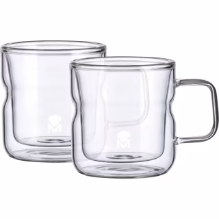 Набор чашек MasterPro Mixology з подвійними стінками 140 мл, 2 шт (BGMP-20208)