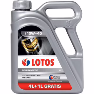 Моторна олива Lotos Semisyntic 10w40 (4+1) 5л