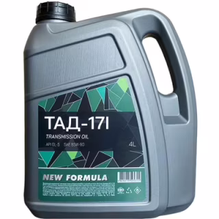 Трансмиссионное масло NEW FORMULA ТАД-17І 4л ПЕ 3,6кг (NF196268)