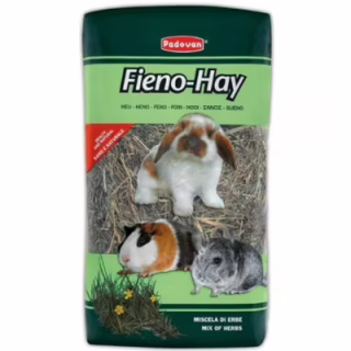 Корм для грызунов Padovan Fieno-Hay для кроликов, морских свинок и шиншилл 20 л (8001254000848)