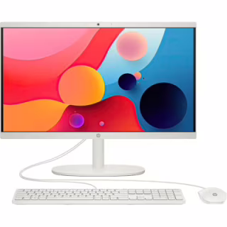 Компьютер HP 22-dg0000ua AiO / i3-N300, 8, 512, WiFi, Cam, K&M (AE0P1EA)