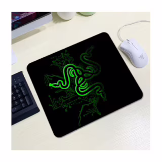 Коврик для мышки Voltronic Razer 13 Black/Green (YT-RZ13)