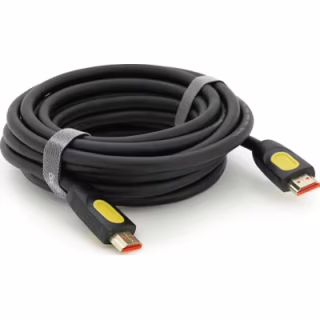 Кабель мультимедийный HDMI M to HDMI M 5.0m V2.0 4K UHD black VEGGIEG (YT-HDMI(M)/(M)HA-5/19714)