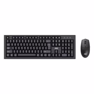 Комплект AOC KM210B Wireless UA Black (KM210B/97)