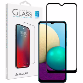 Стекло защитное ACCLAB Full Glue Samsung A02 (1283126509605)