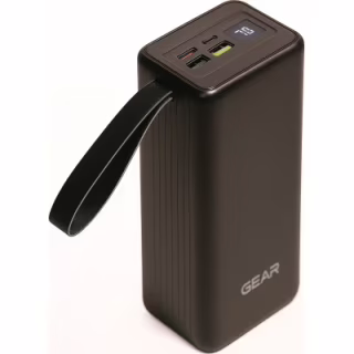 Батарея универсальная GEAR 50000mAh, PD/22.5W, black (SP05)