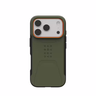 Чехол для мобильного телефона UAG iPhone 17 Pro Civilian MagSafe Olive/Orange (114545117297)