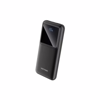 Батарея универсальная Vention 10000 mAh 22.5W Black LED Display Type (FHKB0)