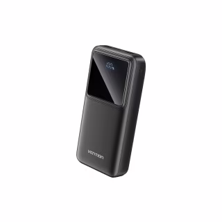 Батарея универсальная Vention 20000 mAh 22.5W Black LED Display Type (FHLB0)