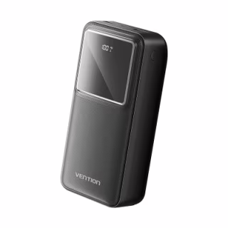 Батарея универсальная Vention 30000 mAh 22.5W Black LED Display Type (FHMB0)