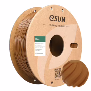 Пластик для 3D-принтера eSUN PLA+ P1.75мм, 1кг, brown (PLA+P175C1)