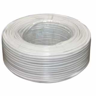 Кабель телевізійний Ritar 0,90 мм.CCS, 32x0.12m CCA экран, 75 Ом, FPE, д.6,8мм PVC (RT-W100-RG6U-32W 8CCS)