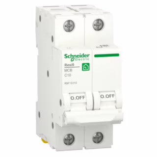 Автоматический выключатель Schneider Electric RESI9 6kA 2P 10A C (R9F12210)