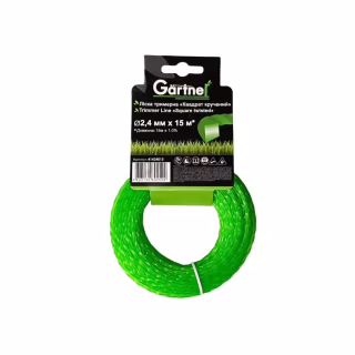 Жилка косильна Gartner "Квадрат кручений" 2,4 мм × 15 м (41424015)