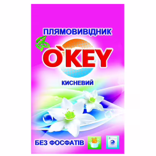 Засіб для видалення плям O'KEY з ензимами 200 г (4820049381351)