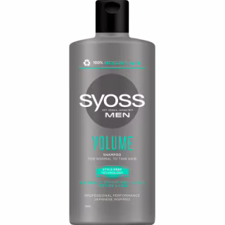 Шампунь Syoss Men Volume для нормальных и тонких волос 440 мл (9000101277456)