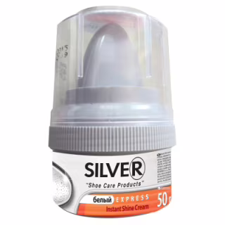 Крем для обуви Silver Express Белый 50 мл (8690757000051)