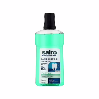 Ополаскиватель для полости рта Sairo Fresh Mint Свежая мята 500 мл (8433295092016)