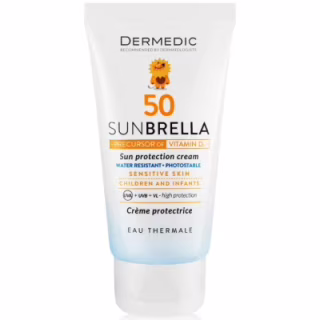 Засіб від засмаги Dermedic Sunbrella Baby Cream SPF50 Сонцезахисний крем для дітей 50 г (5901643172053)