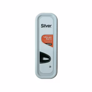 Губка для обуви Silver Стандартная Черная 35 х 115 мм (8690757202035)
