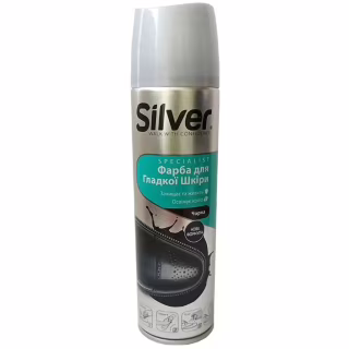 Краска для обуви Silver Для гладкой кожи Черная 250 мл (8690757002734)