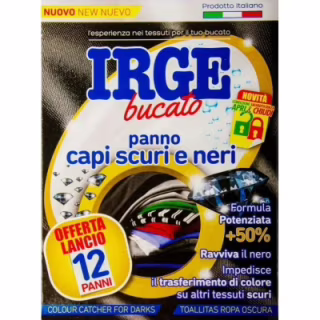 Салфетки для стирки Irge Ловушка для черных вещей 12 шт. (8021723033955)