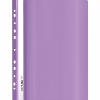 Папка-скоросшиватель Economix А4 Light с перфорации, фиолетовая (E38504-12)