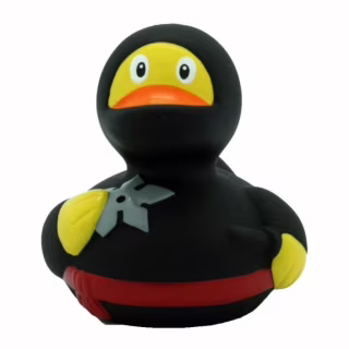 Іграшка для ванної Funny Ducks Ниндзя утка (L1819)