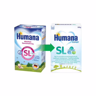 Дитяча суміш Humana SL Expert безлактозна з народження 500 г (4031244720559)