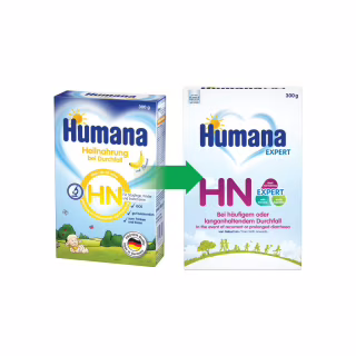 Дитяча суміш Humana HN Expert молочна Спеціальна У разі діареї 300 г (4031244720542)