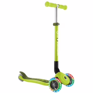Самокат Globber Primo Foldable Lights колеса з підсвіткою до 50 кг 3+ Зелений (432-106-3)