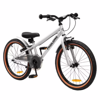 Детский велосипед Miqilong ST 20" срібний (RBB-ST20-SILVER)