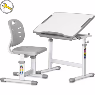 Парта со стулом Evo-kids Ergo Grey (Evo-05 Ergo G)