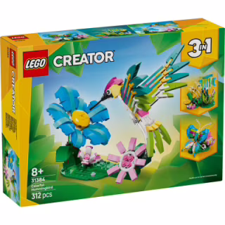 Конструктор LEGO Creator Дикие животные: красочный колибри (31384)