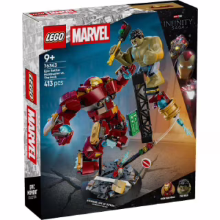 Конструктор LEGO Super Heroes Легендарное сражение: Халкбастер vs. Халк (76343)