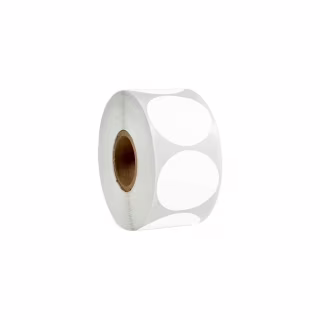 Этикетка UKRMARK термо ECO 38x38/0.1тыс, круг, белый (900386)