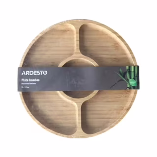 Менажница ARDESTO Midori, 20х1.6см, бамбук (AR0920)
