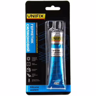 Герметик автомобильный Unifix універсальний (прозорий) тюбик 50 мл