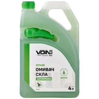 Омивач автомобільний VOIN Найробі 4л антімошка (VOIN S1 EF)