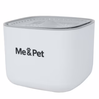 Універсальний посуд для тварин Me&Pet Поїлка фонтан 3 л біла (NMP070)