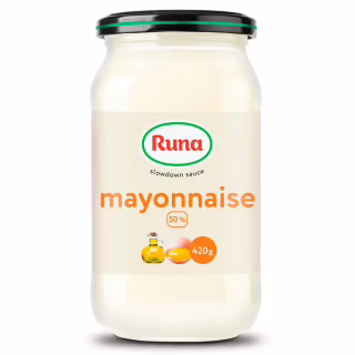 Соус Руна Майонез 50% жира 420 г (4820015948434)
